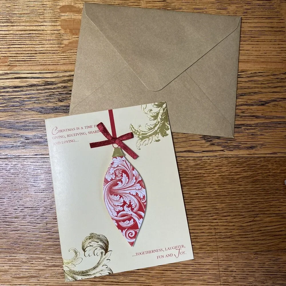 The Gift Wrap Company 20 Holiday Cards W/Envelopes New Open Box